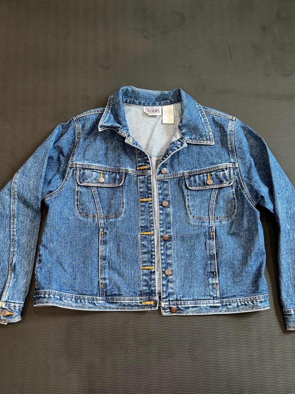 bill blass Blue Denim Jean Jacket